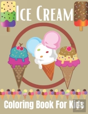 Ice Cream Coloring Book For Kids