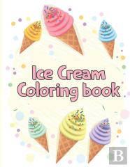 Ice Cream Coloring Book