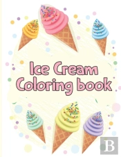 Ice Cream Coloring Book