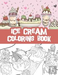 Ice Cream Coloring Book