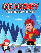 Ice Hockey Coloring Book For Kids