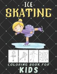 Ice-Skating-Coloring-Book For Kids