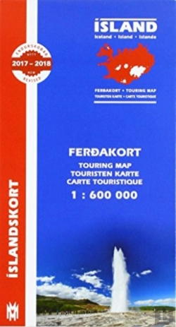 Bertrand.pt - Iceland Touring Map For Drivers And Tourists 1:600 000