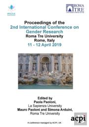 Icgr 2019 - Proceedings Of The 2nd International Conference On Gender Research