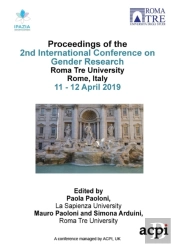 Icgr 2019 - Proceedings Of The 2nd International Conference On Gender Research