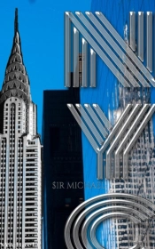 Iconic Chrysler Building New York City Sir Michael Huhn Artist Drawing Journal