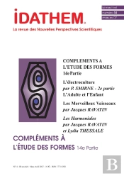 Idathem N° 14 : Compléments À L'Étude Des Formes  14 Ème Partie