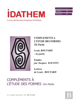 Bertrand.pt - Idathem N° 15 : Compléments À L'Étude Des Formes