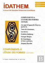 Idathem N°12 : Etudes Des Formes 13 Ème Partie