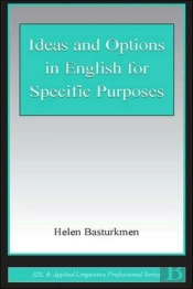 Ideas And Options In English For Specific Purposes