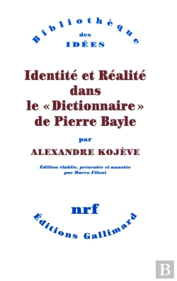 Bertrand.pt - Identité Et Réalité Dans Le Dictionnaire De Pierre Bayle