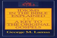 Idioms In The Bible Explained