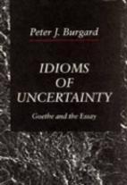 Idioms Of Uncertainty