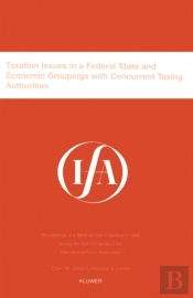 Ifa: Taxation Issues In A Federal State And Economic Groupings