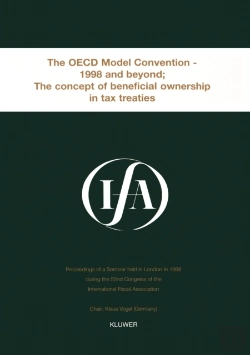 Bertrand.pt - Ifa: The Oecd Model Convention - 1998 & Beyond: The Concept Of Beneficial Ownership In Tax Treaties