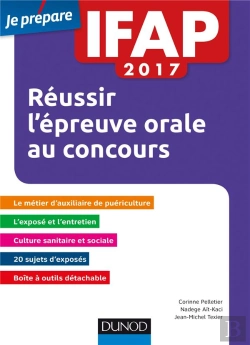 Bertrand.pt - Ifap 2017 ; Réussir L'Épreuve Orale Au Concours Auxiliaire De Puériculture
