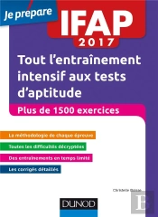 Ifap 2017 Tout L'Entraînement Intensif Aux Tests D'Aptitude ; Concours Auxiliaire De Puériculture (4e Édition)