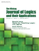 Ifcolog Journal Of Logics And Their Applications Volume 4, Number 1