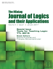 Ifcolog Journal Of Logics And Their Applications Volume 4, Number 1