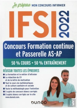 Bertrand.pt - Ifsi 2022 Concours Formation Continue Et Passerelle As-Ap - 50% Cours - 50% Entrainement - 50% Cours