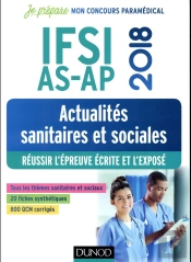Ifsi-As-Ap 2018 - Actualites Sanitaires Et Sociales