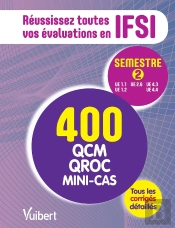 Ifsi ; Semestre 2 ; 400 Qcm, Qroc, Schémas, Mini-Cas