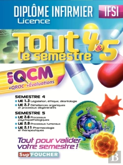 Bertrand.pt - Ifsi ; Tout Le Semestre 4 & 5 En Qcm Et Qroc ; Diplôme Infirmier