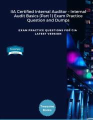 Iia Certified Internal Auditor - Internal Audit Basics (Part 1) Exam Practice Question And Dumps