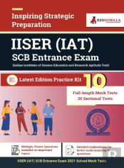 Iiser Aptitude Test (Iat) Scb Entrance Exam 2021 10 Mock Tests + 20 Sectional Tests