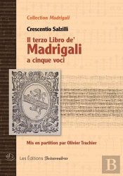 Il Terzo Libro De Madrigali A Cinque Voci (Crescentio Salzilli)