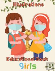 Illustrations  Educational Book Girls