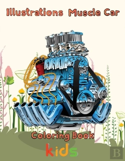 Bertrand.pt - Illustrations  Muscle Car Coloring Book   Kids