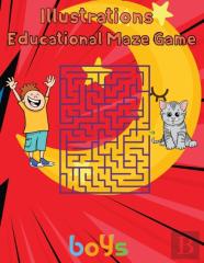 Illustrator Educational Maze Game Boys