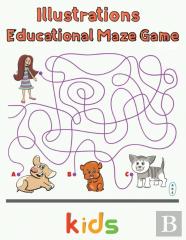 Illustrator Educational Maze Game Kids