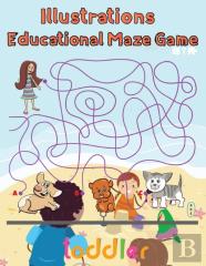 Illustrator Educational Maze Game Toddler