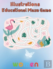 Illustrator Educational Maze Game Women