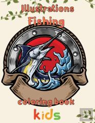 Illustrator Fishing Coloring Book  Kids