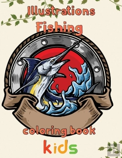 Bertrand.pt - Illustrator Fishing Coloring Book  Kids