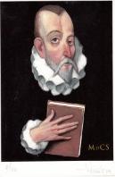 Ilustracion Miguel De Cervantes - Coloquio De Los Perros
