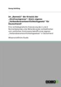 Im Ã¢Â‚¬Å¾Banne(R)'' Der Krise(N) Der Ã¢Â‚¬Å¾Strafraumgrenze''