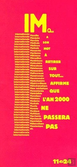 Bertrand.pt - Im Qui A Son Mot À Retirer Sur Tout...Affirme Que L'An 2000 Ne Passera Pas