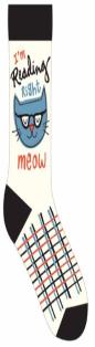 I'M Reading Right Meow Socks