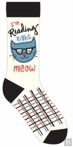 Bertrand.pt - I'M Reading Right Meow Socks