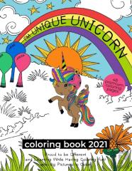 I'M Unique Unicorn Coloring Book 2021
