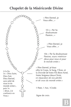 Bertrand.pt - Image-Chapelet De La Misericorde Divine Par Lot De 20