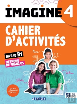 Bertrand.pt - Imagine 4 - Niv. B1 - Cahier + Numérique Inclus