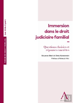 Bertrand.pt - Immersion Dans Le Droit Judiciaire Familial : Questions Choisies Et Réponses Concrètes