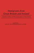 Immigrants From Great Britain And Ireland