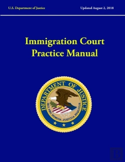 Bertrand.pt - Immigration Court Practice Manual (Revised August, 2018)