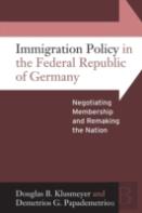 Immigration Policy In The Federal Republic Of Germany